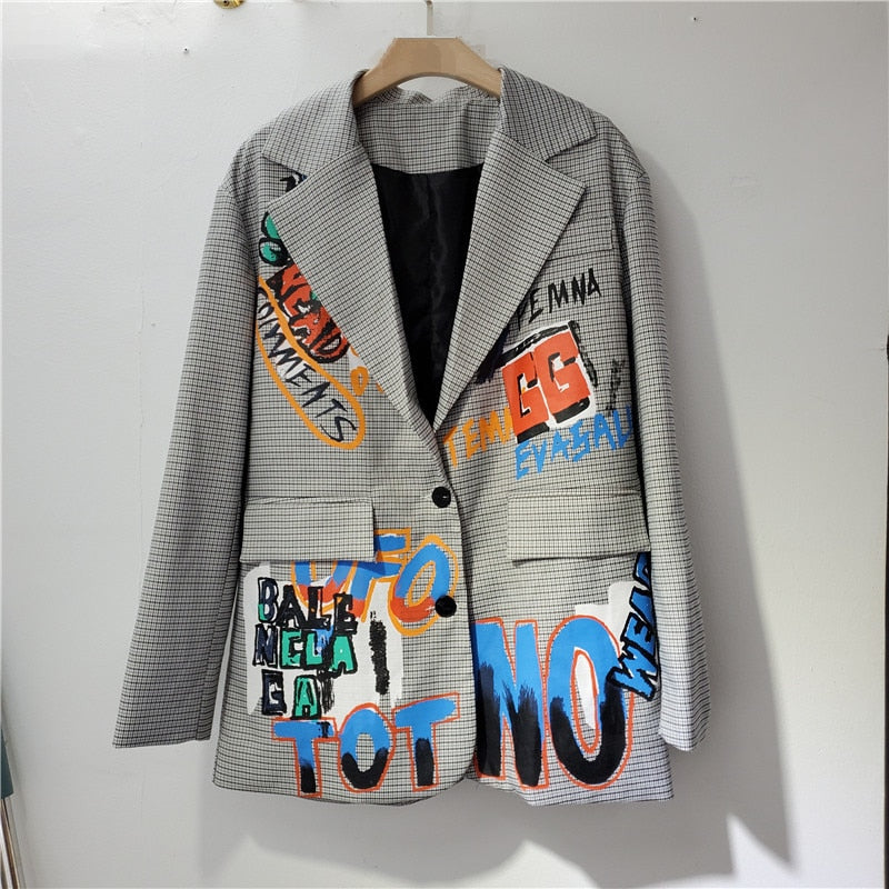 Aveline | Blazer mit Stylischem Karomuster und Praktischen Taschen für Frauen