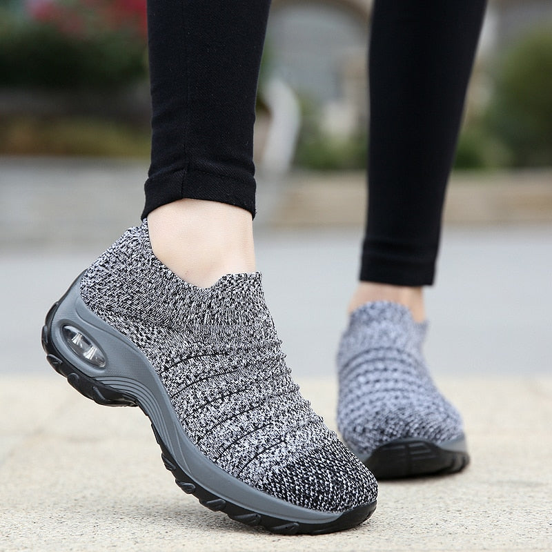 Zayda - Damen Slip-on Chunky Sneakers