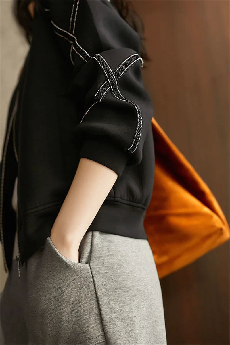 Livia | Bomberjacke mit Wasserdichtem Material und Trendigem Stil für Frauen