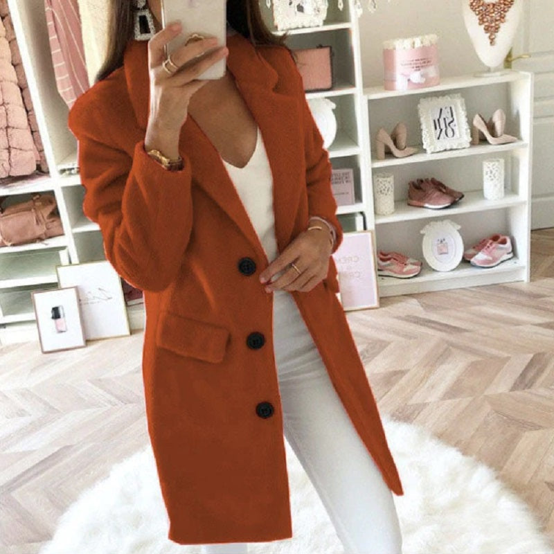 Celestia | Wintermantel mit luxuriösem Futter und glamourösem Stil für Damen