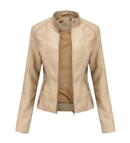 Livia | Bikerjacke mit Elegantem Design und Hochwertigem Kunstleder für Damen