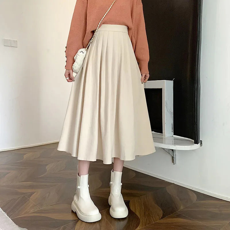 Aurelia | Plisseerock mit Eleganten Falten und Hoher Taille für Frauen