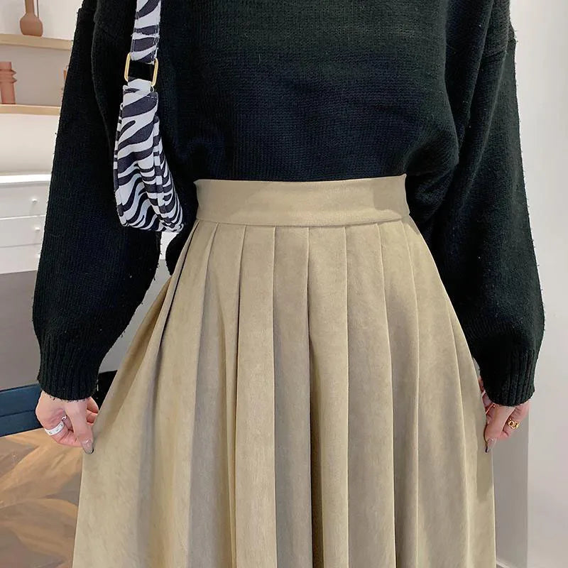 Aurelia | Plisseerock mit Eleganten Falten und Hoher Taille für Frauen