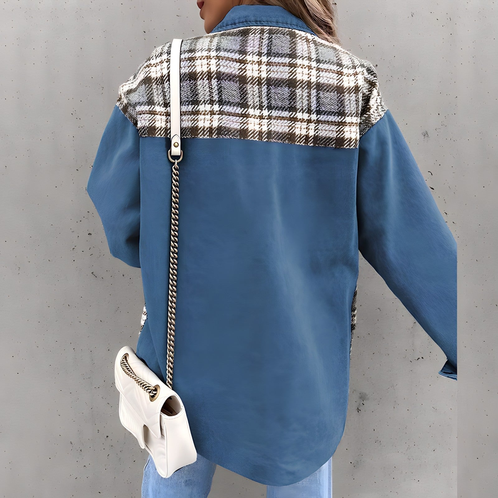 Lena | Karierte Jacke mit Trendigem Design und Hohem Tragekomfort für Damen