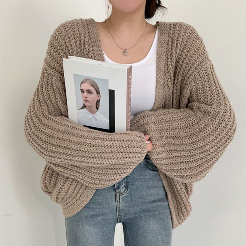 Livia | Langarm Cardigan mit zeitlosem Design und schmeichelnder Passform für Damen