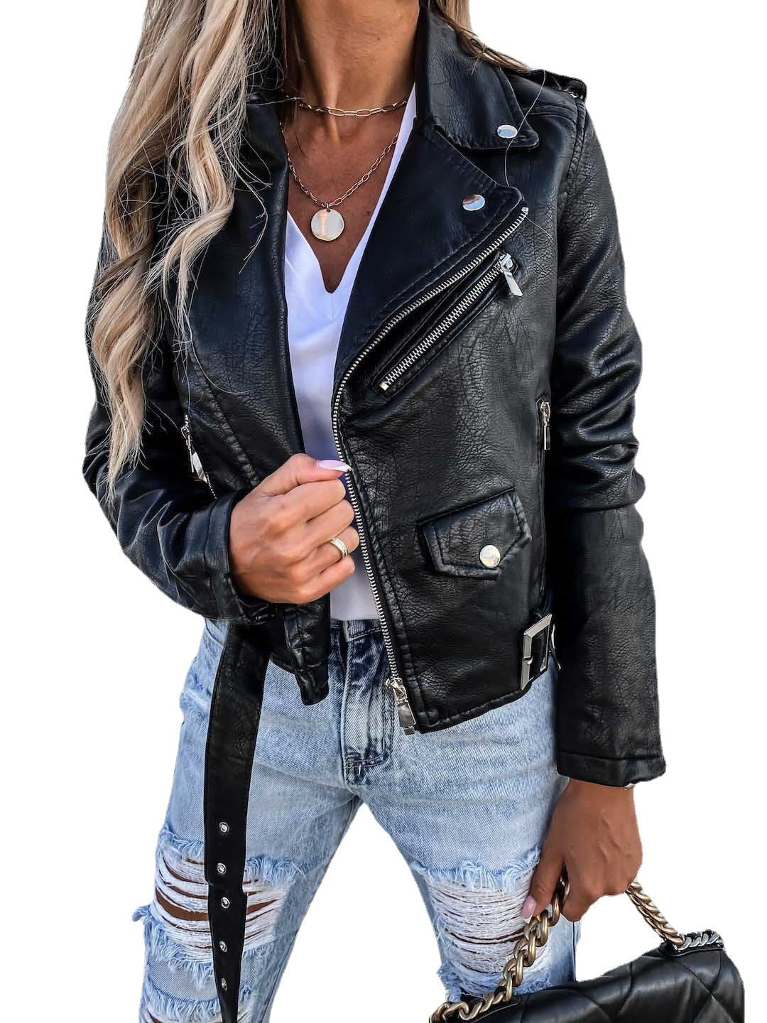 Aurelia | Kunstlederjacke mit Stil und Bequemlichkeit für Frauen