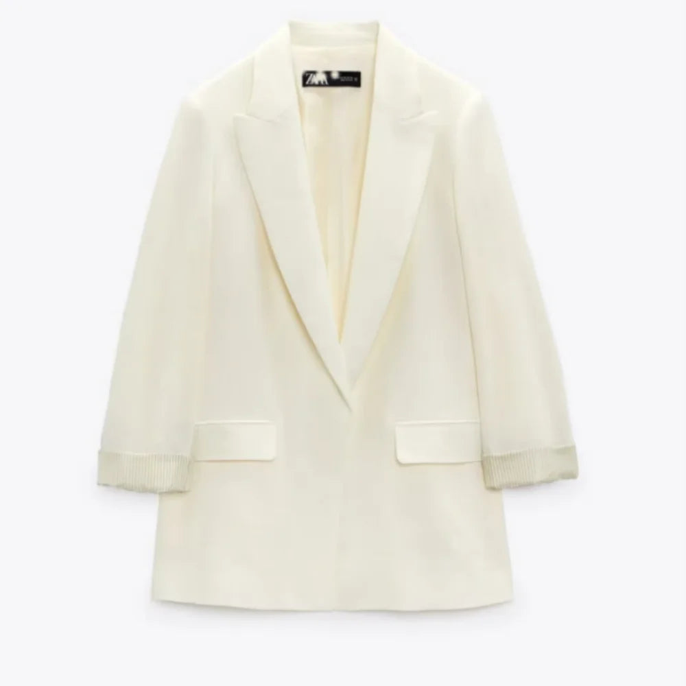 Celestia | Blazer mit Elegantem Multicolor-Design und Bedruckten Ärmeln für Damen