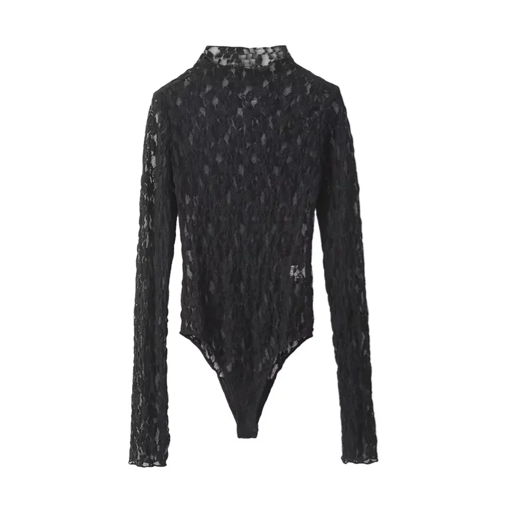 Amara | Bodysuit mit Spitzenstruktur und Eleganz für den Sommer