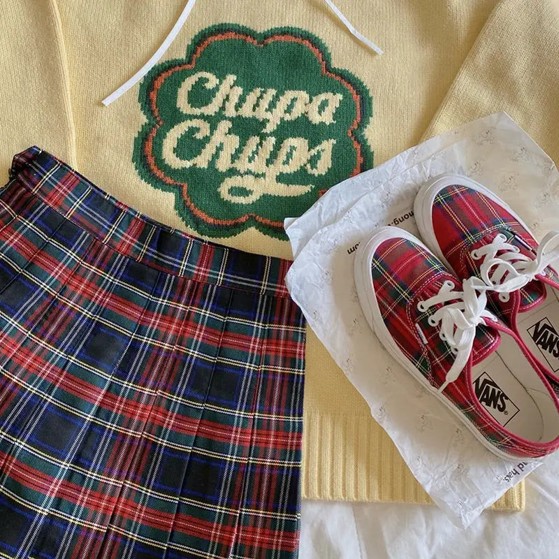 Liora | Minirock mit Falten und Vielseitigem Preppy-Look für Frauen