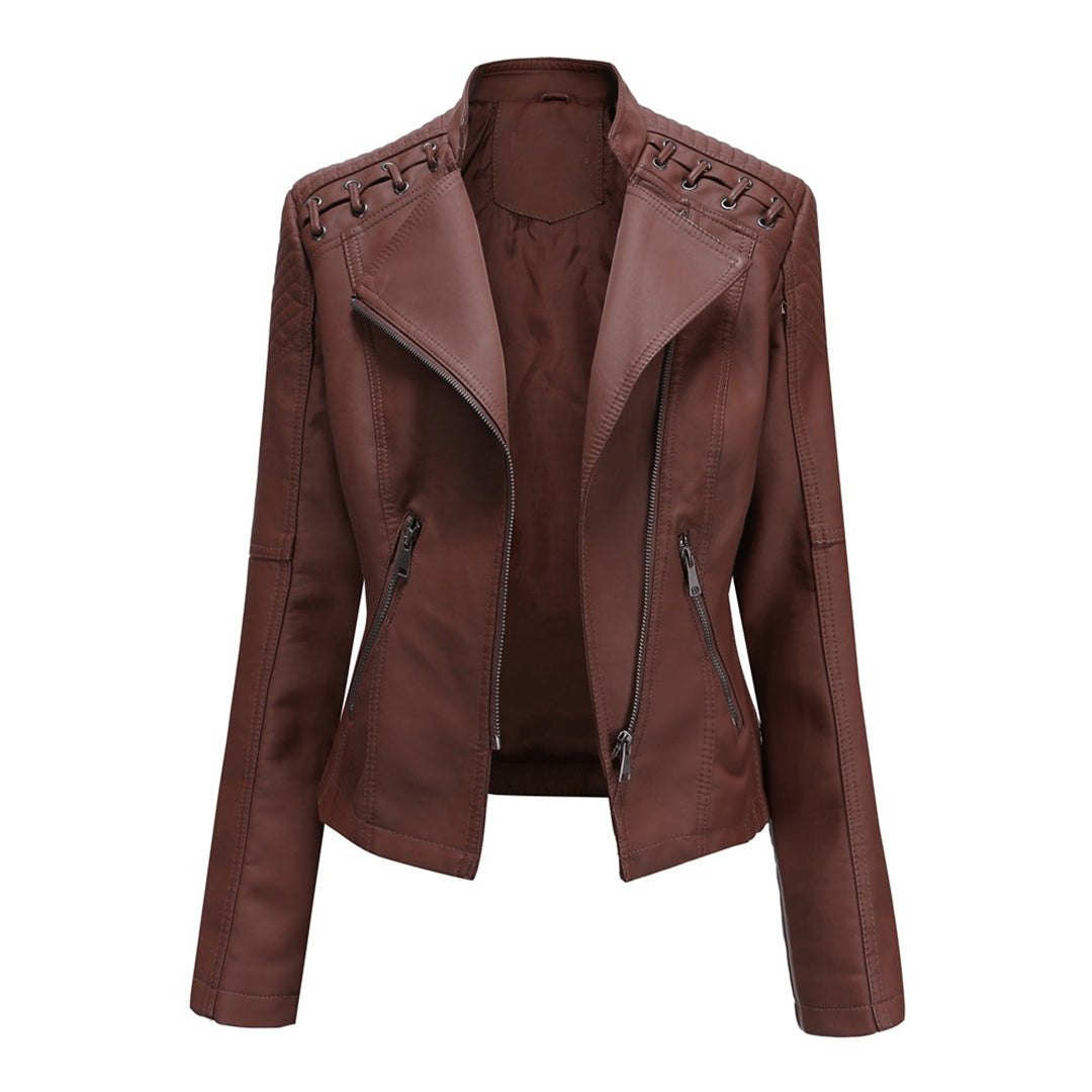 Livia | Lederjacke mit Stilvollem Design und Hochwertigem Leder für Frauen