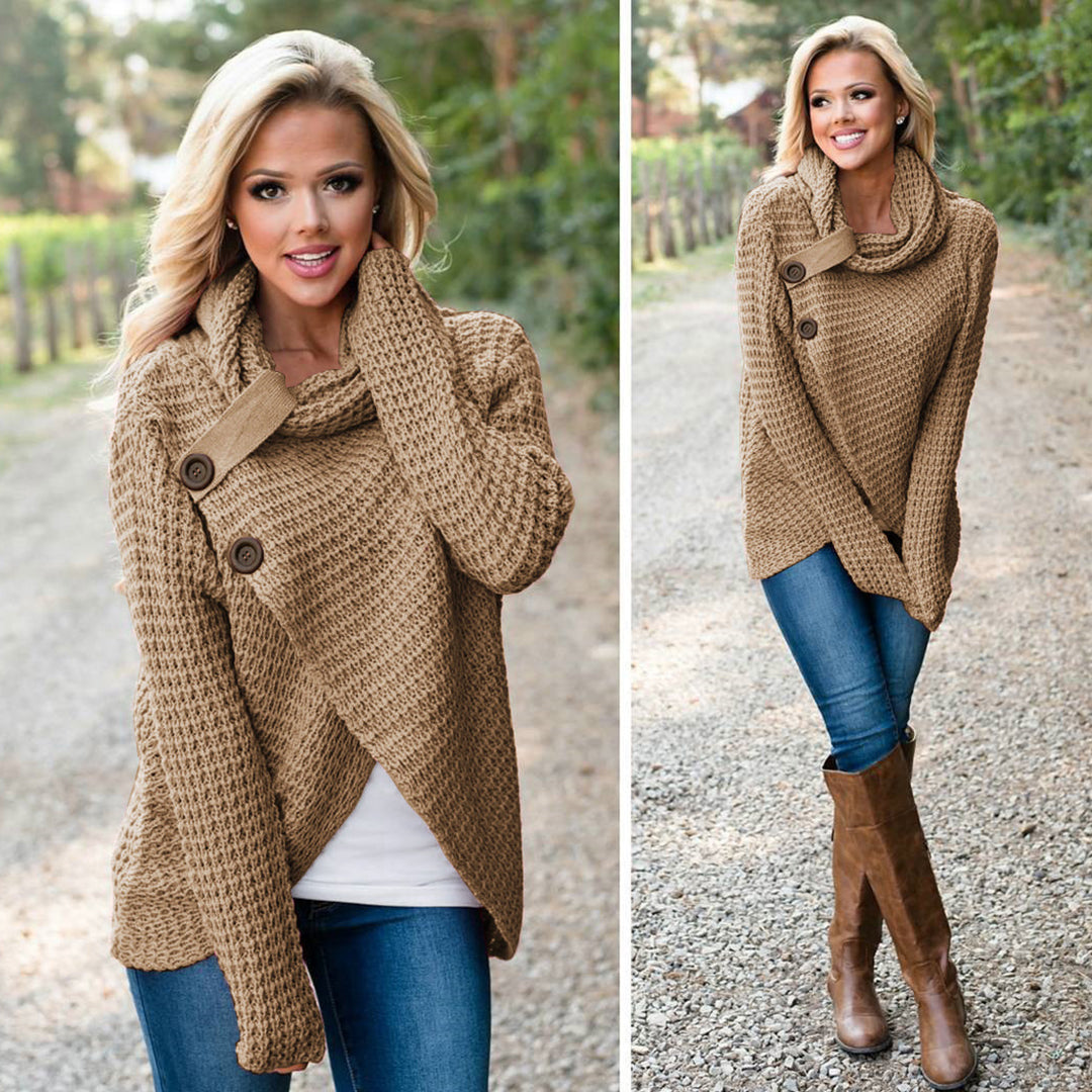 Celestine | Pullover mit Luxuriösem Material und Elegantem Streifen-Design für Frauen