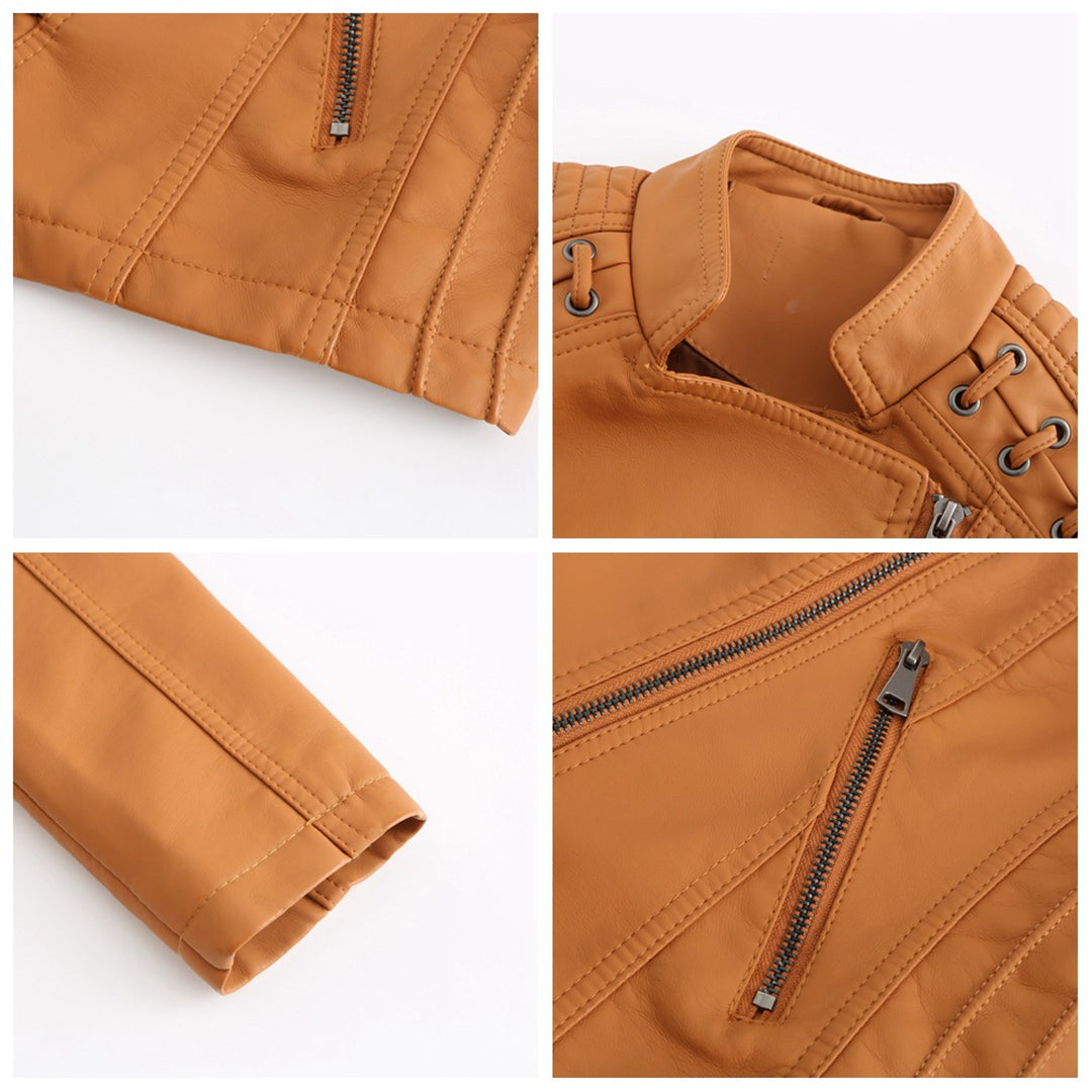 Livia | Lederjacke mit Stilvollem Design und Hochwertigem Leder für Frauen