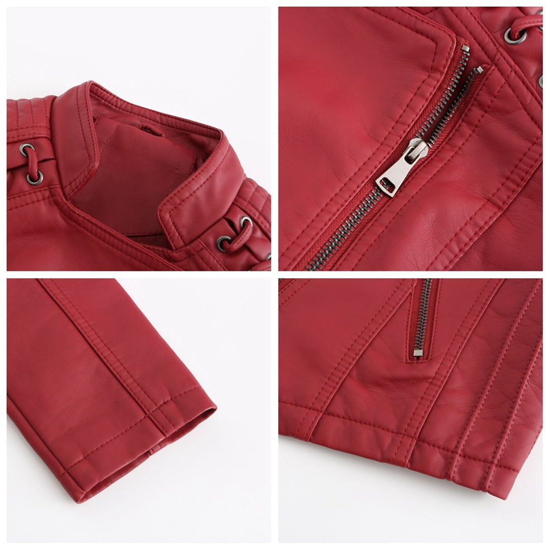 Livia | Lederjacke mit Stilvollem Design und Hochwertigem Leder für Frauen