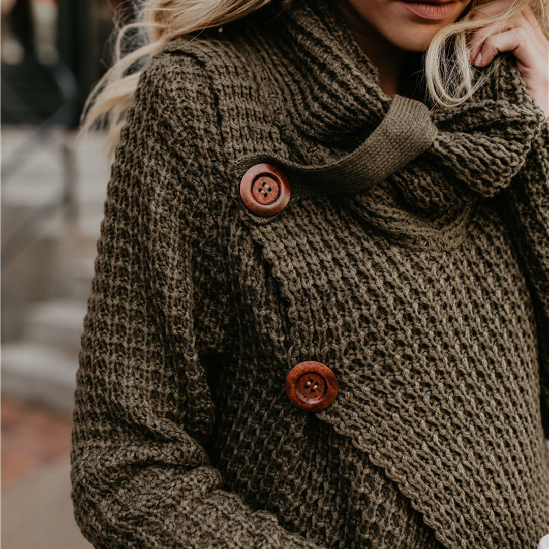 Celestine | Pullover mit Luxuriösem Material und Elegantem Streifen-Design für Frauen