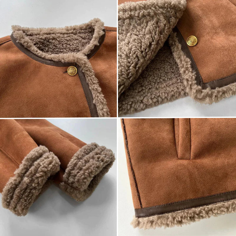 Sienna | Jacke mit Flauschigem Sherpa-Futter und Robuster Verarbeitung für Damen