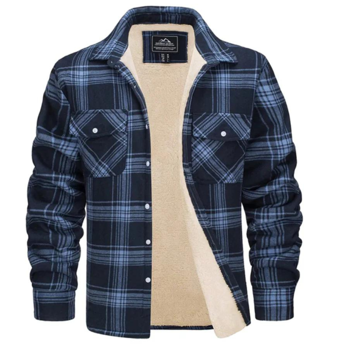 Livia | Jacke mit Fleecefütterung und Kariertem Design für Damen