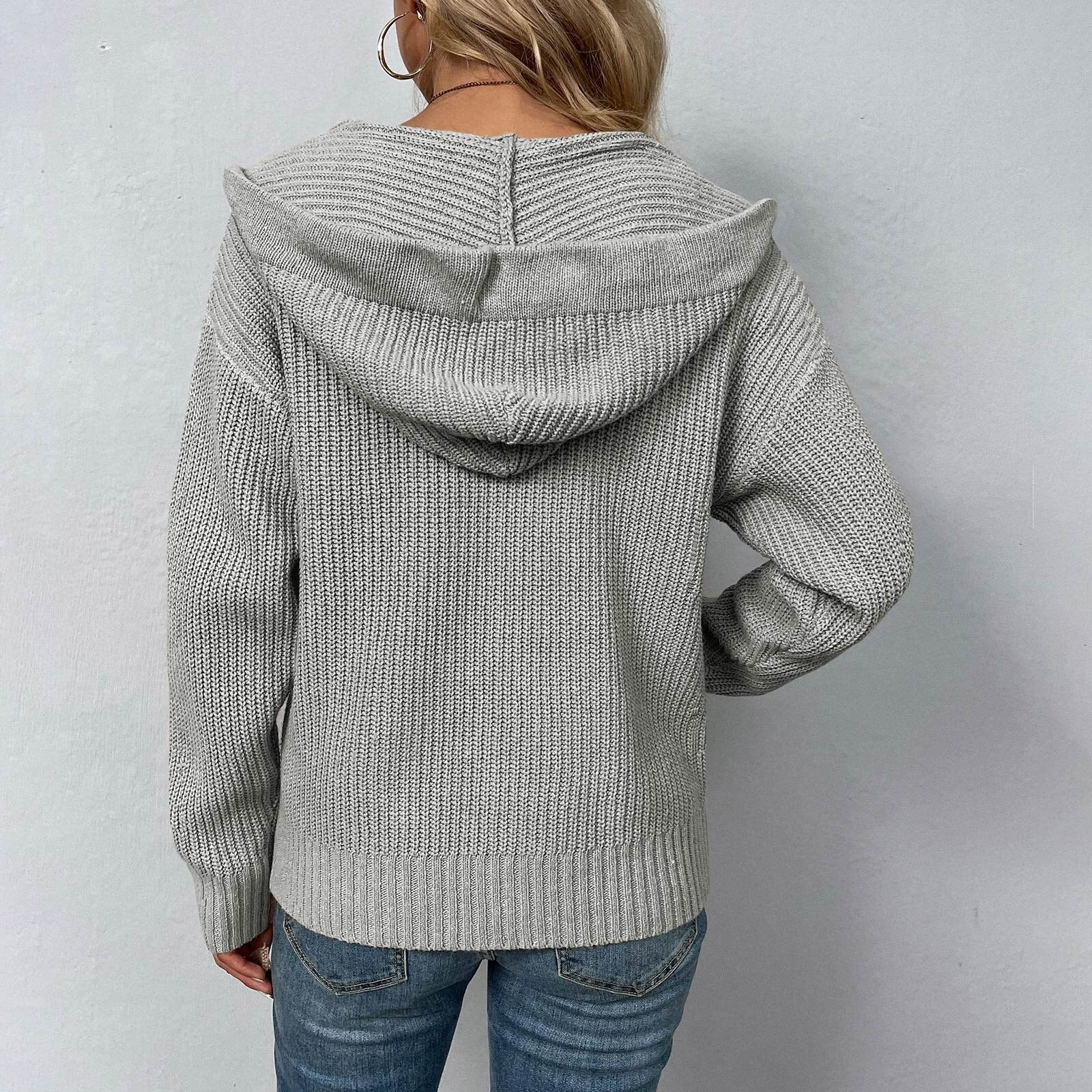 Luna | Strickjacke mit Wasserdichtem Material und Elegantem Design für Frauen