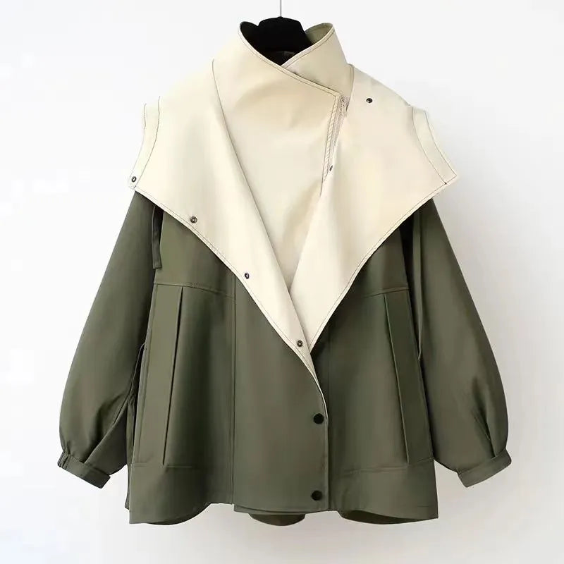Sienna | Herbstmantel mit Stilvollem Design und Kapuze für Frauen