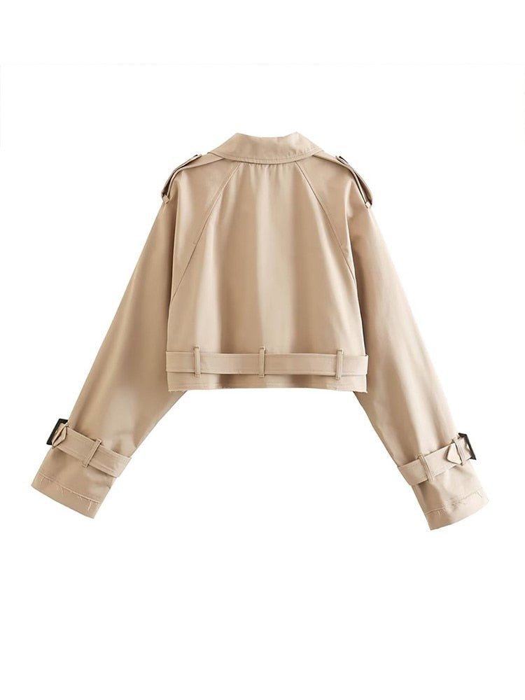 Amara | Kurzmantel mit Schickem Design und Eleganter Silhouette für Damen