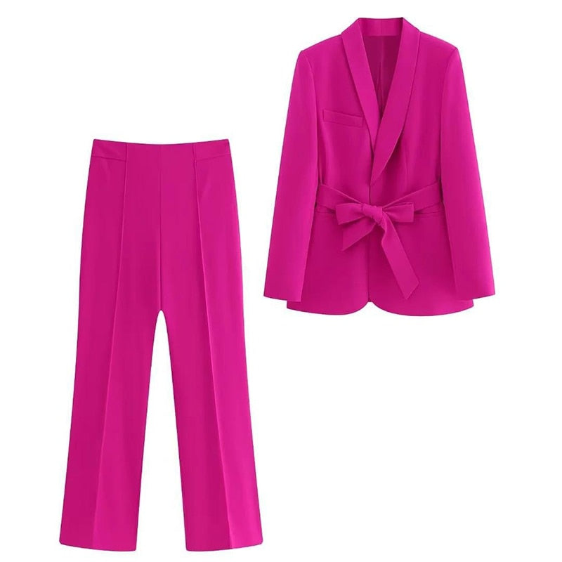 Mira | Blazer mit Eleganz und Gürtel für Damen im Frühling