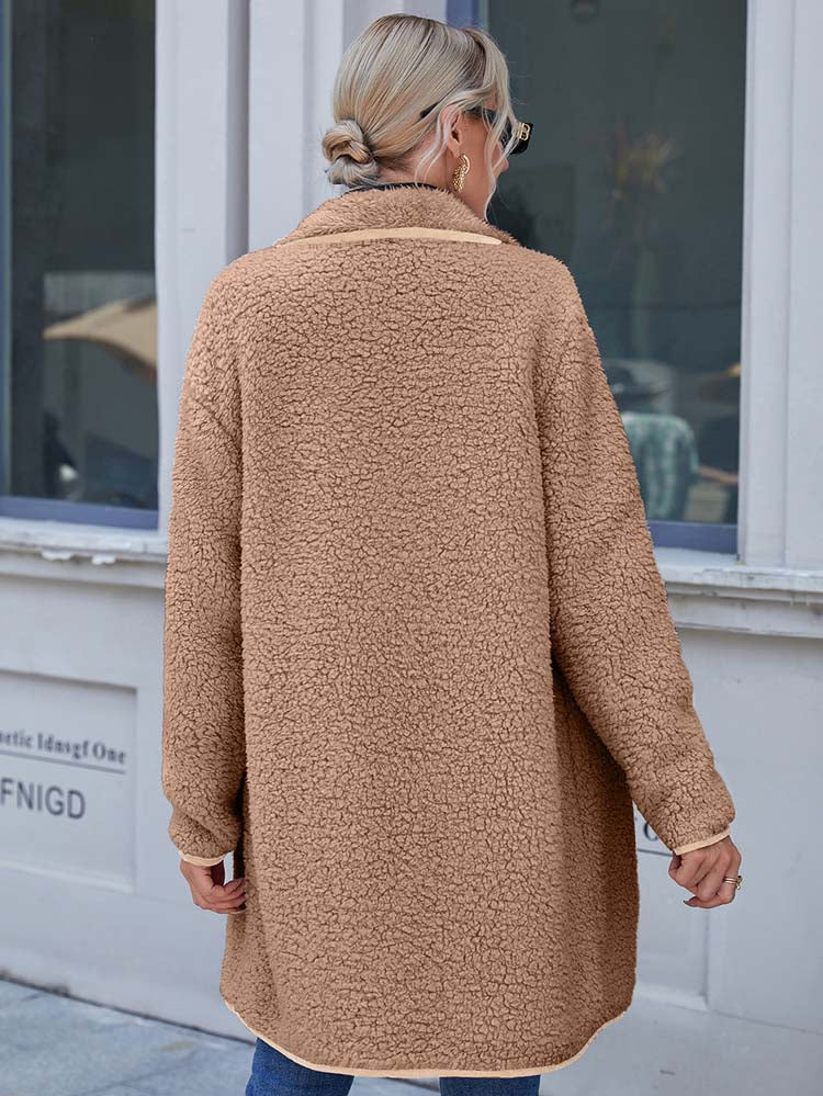 Aurora | Langer Mantel mit Wasserdichtem Material und Trendigem Design für Frauen