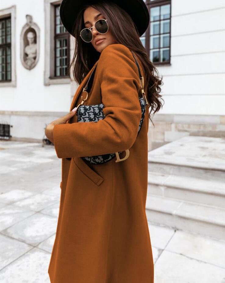 Livia | Langer Mantel mit Stil und Komfort für Herbst/Winter