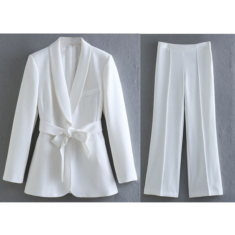 Mira | Blazer mit Eleganz und Gürtel für Damen im Frühling