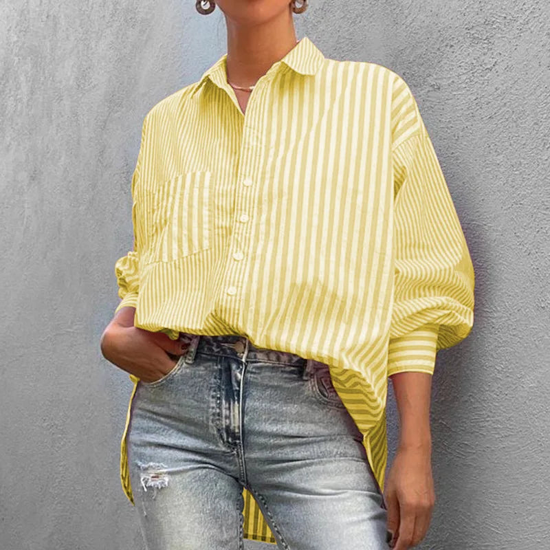 Zephyr | Hemd Bluse mit lockerer Passform