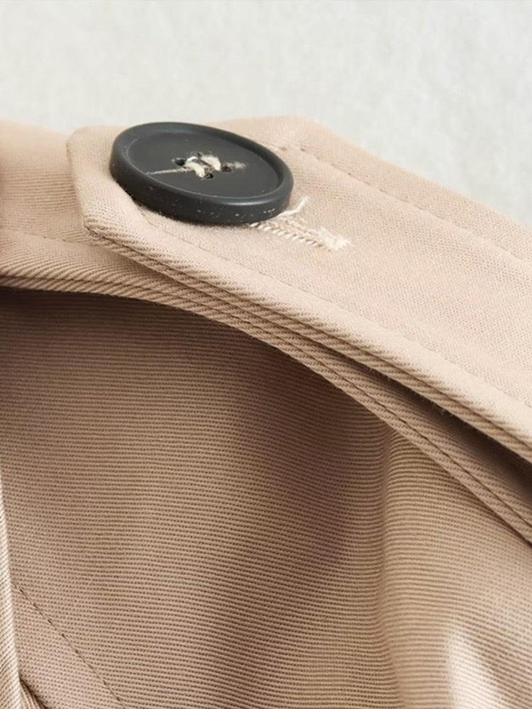 Celeste | Trenchcoat mit verstellbaren Ärmeln und schickem Design für Frauen
