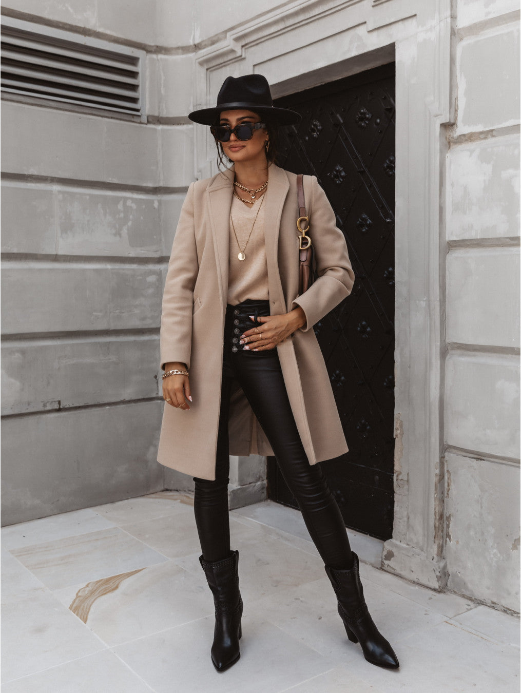 Livia | Langer Mantel mit Stil und Komfort für Herbst/Winter