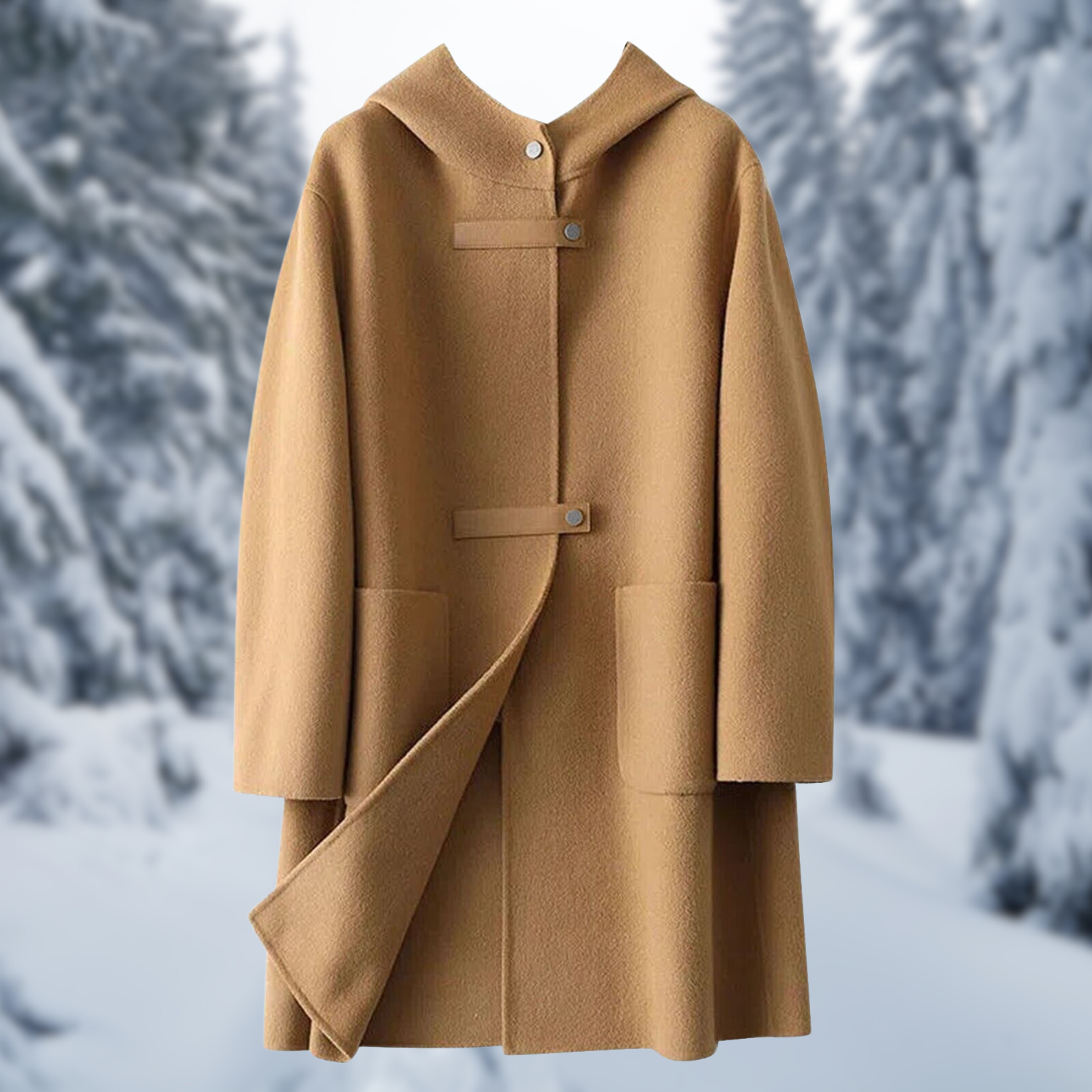 Livia | Kaschmirjacke mit Stil und Wasserdichtem Material für Damen