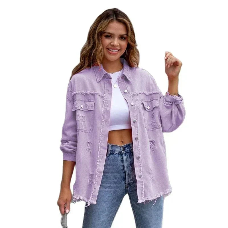 Livia | Jeansjacke mit Klassischem Design und Hohem Tragekomfort für Damen