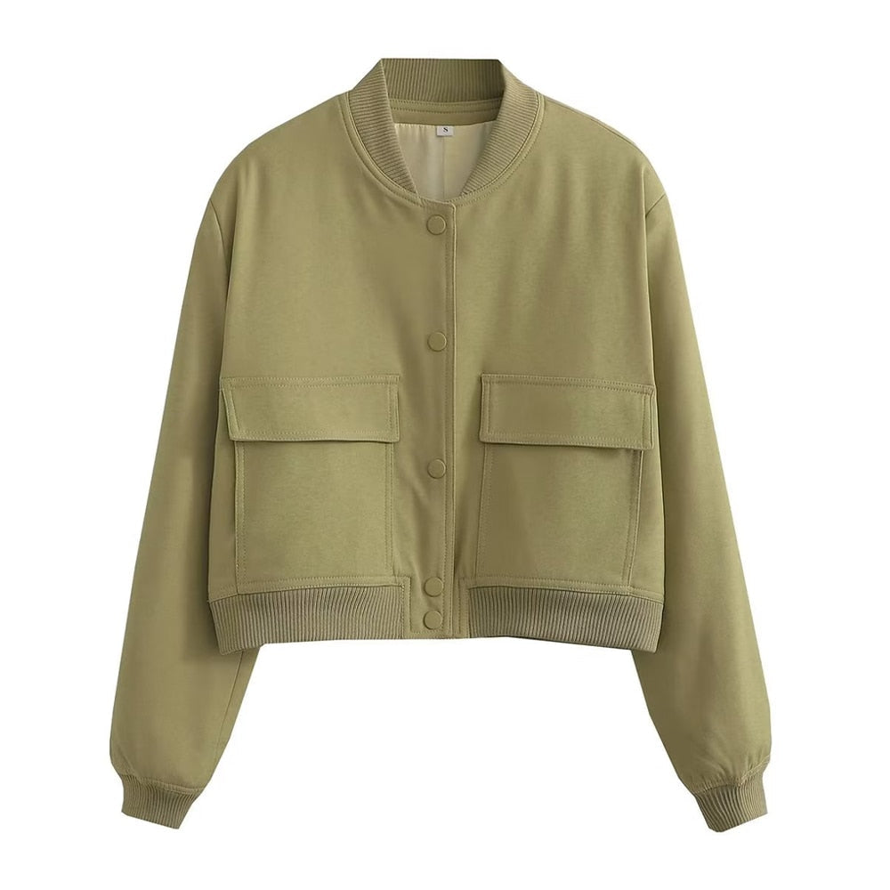 Sophia | Damenjacke mit Vintage-Charme und praktischen Taschen für stilbewusste Frauen
