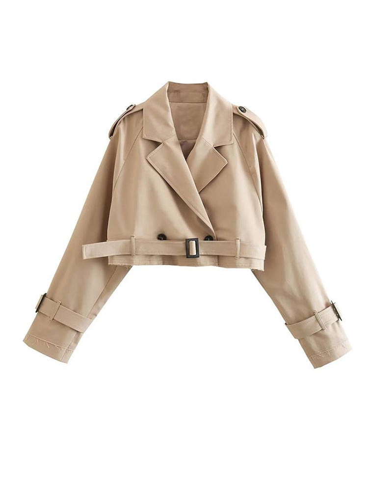 Amara | Kurzmantel mit Schickem Design und Eleganter Silhouette für Damen