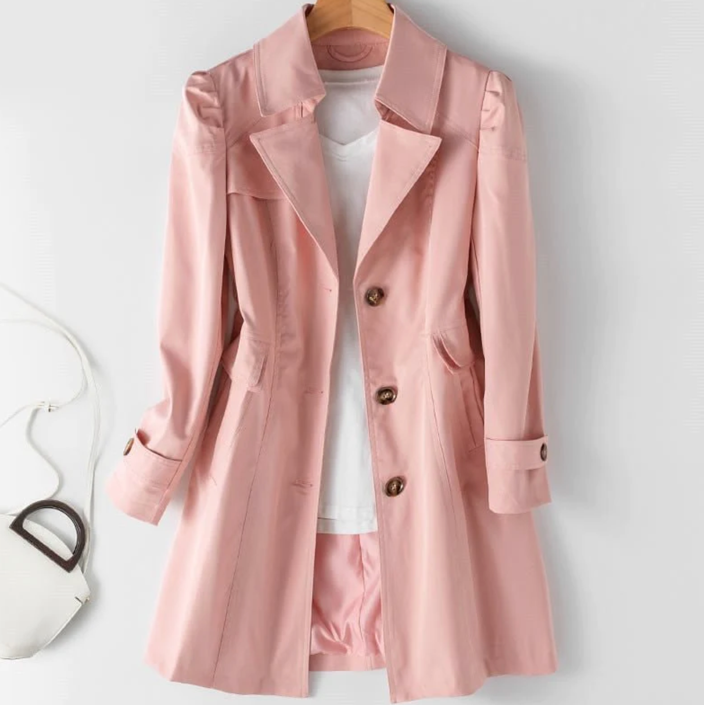 Amara | Trenchcoat mit Stil und Hochwertigen Materialien für Frauen