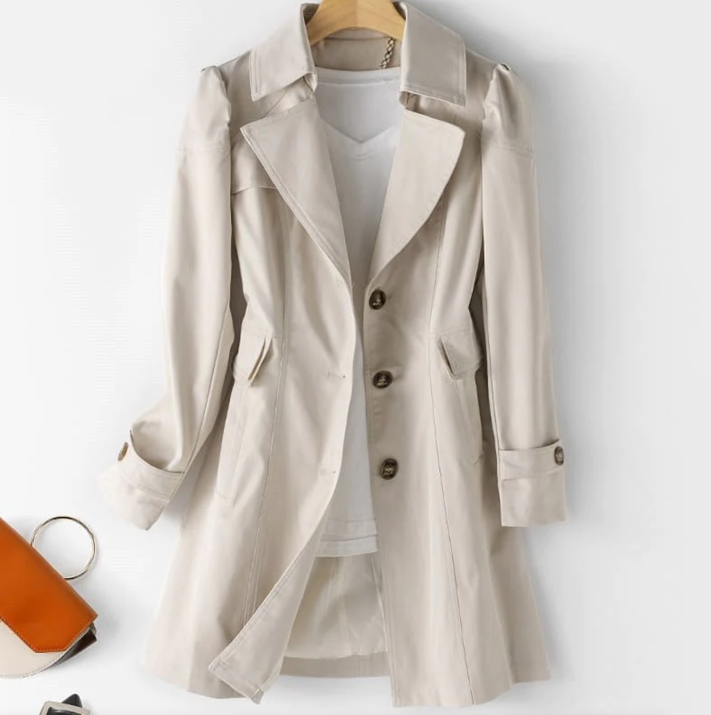 Amara | Trenchcoat mit Stil und Hochwertigen Materialien für Frauen