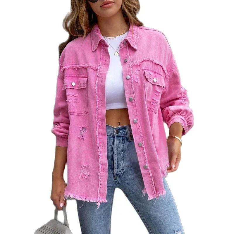 Livia | Jeansjacke mit Klassischem Design und Hohem Tragekomfort für Damen
