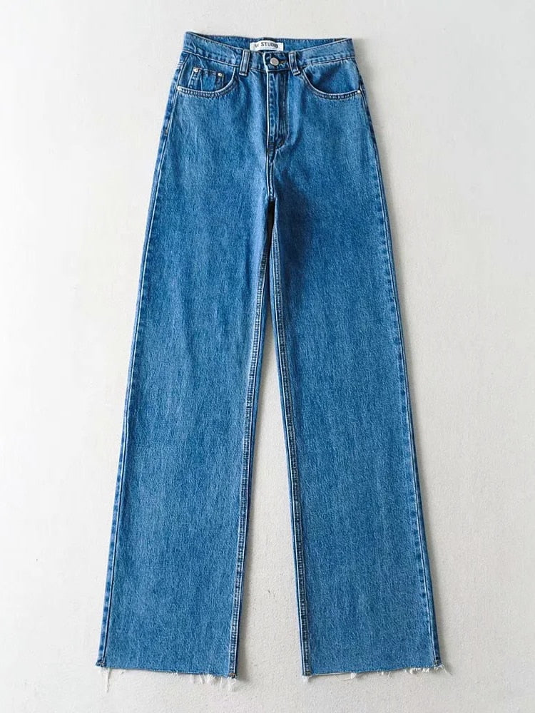 Nara | Jeans mit Hohem Bund und Bequemem Schnitt für Damen