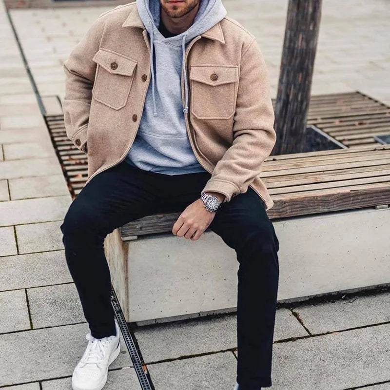 Livia | Damenmantel mit Flauschigem Stoff und Stilvollem Design für die Übergangszeit