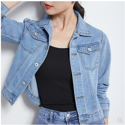 Livia | Jeansjacke mit Körperbetonter Passform und Zeitlosem Stil für Damen