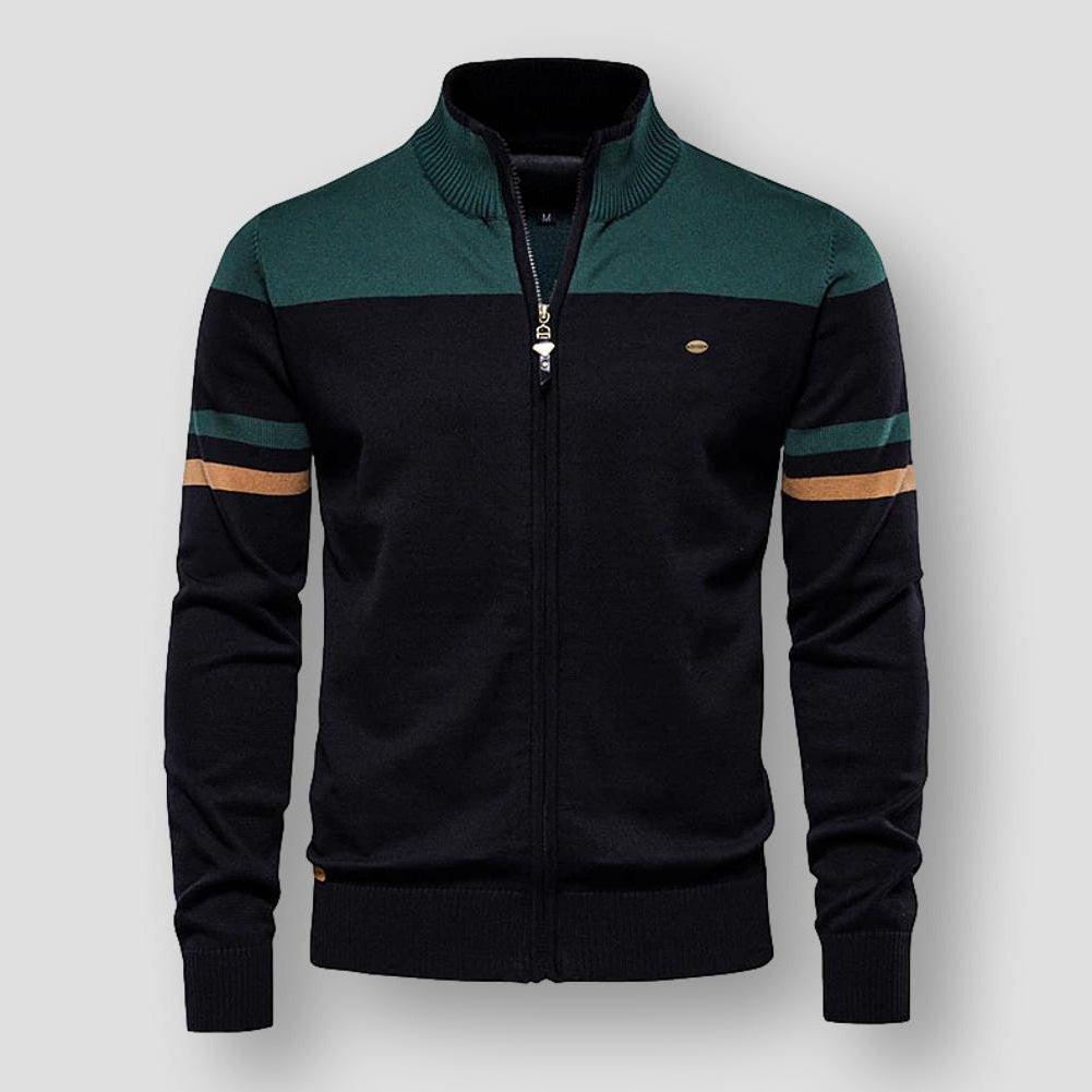 Celestia | Strickjacke mit Eleganz und praktischem Reißverschluss für Frauen