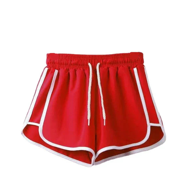 Aurelia | Streifenshorts mit Atmungsaktivem Stoff und Elastischem Bund für Damen