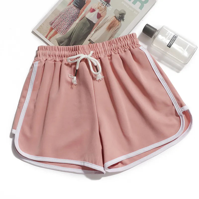 Aurelia | Streifenshorts mit Atmungsaktivem Stoff und Elastischem Bund für Damen