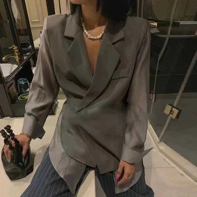 Livia | Blazer mit Modischem Schnürverschluss und Bequemer Passform für Damen
