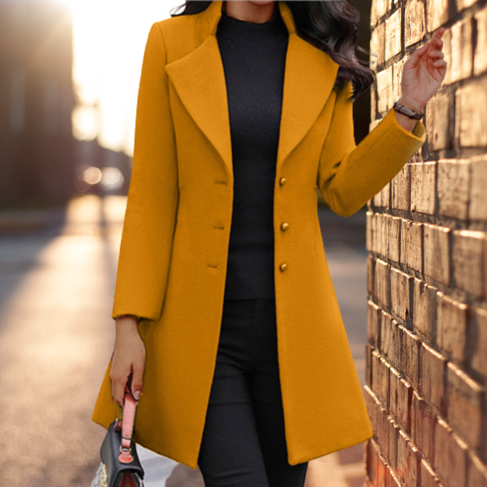 Celestia | Lange Jacke mit Eleganz und Komfort für den Winter