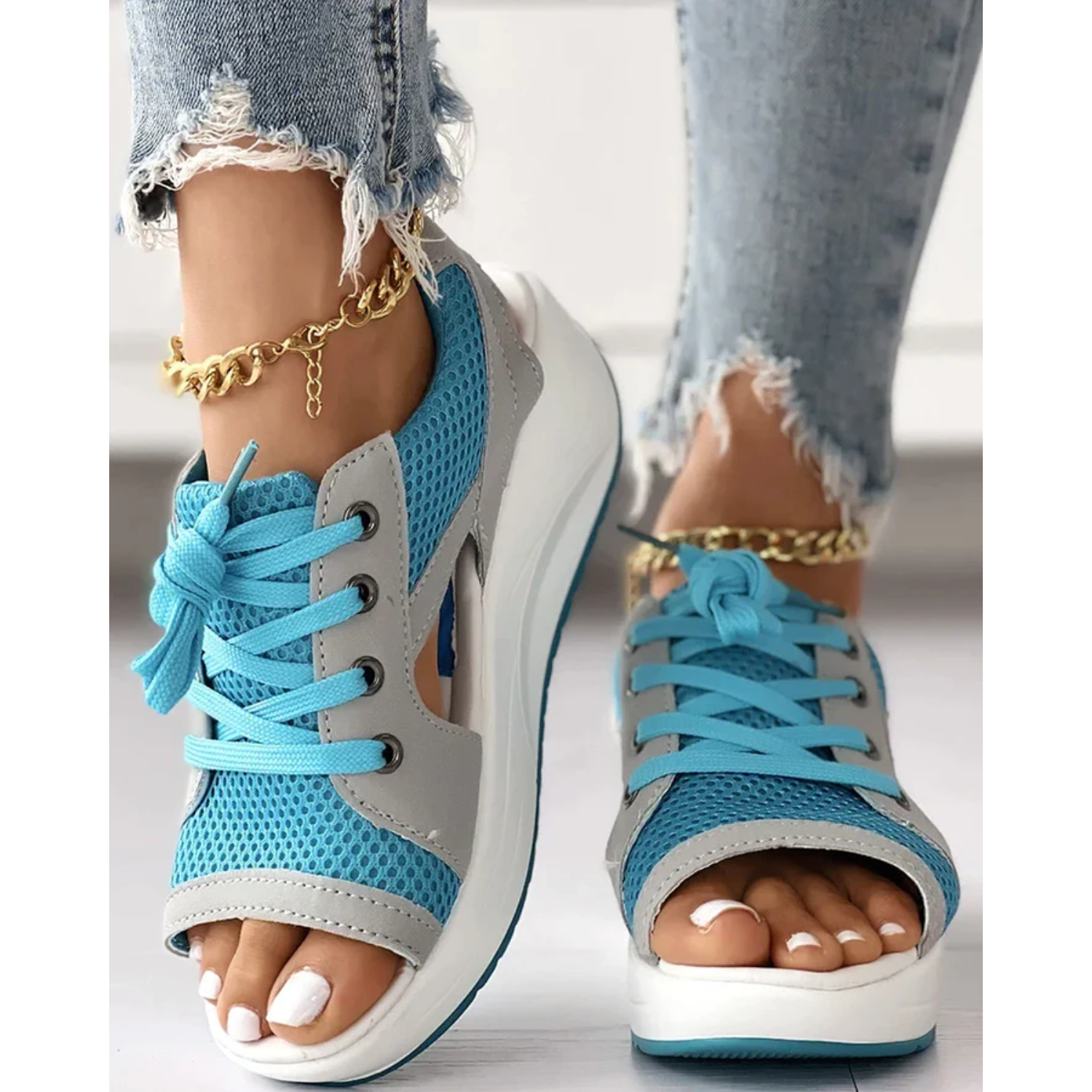 VIDA Orthopädische Muffin-Sandalen