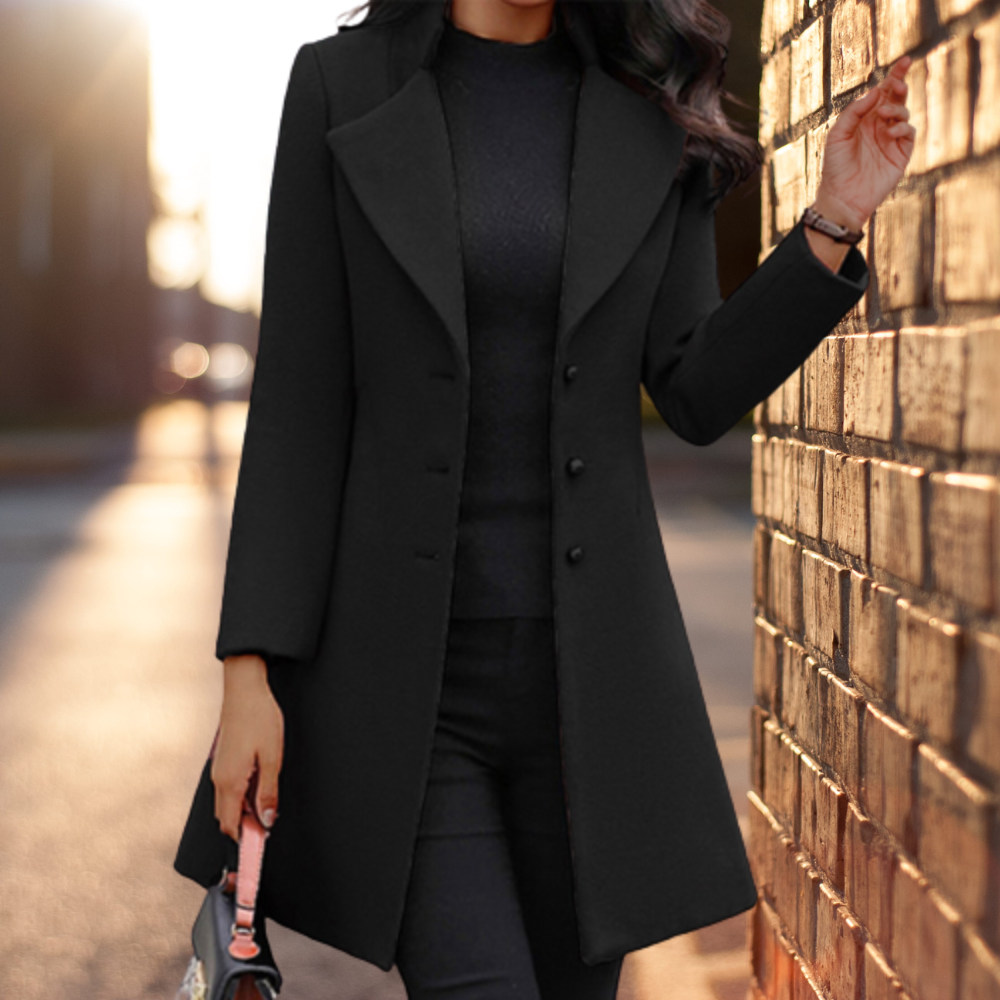 Celestia | Lange Jacke mit Eleganz und Komfort für den Winter