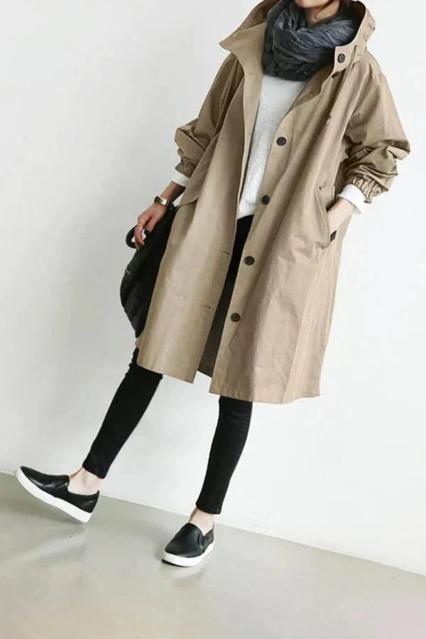 Sabrina | Übergangsjacke mit wasserabweisendem Material und großzügiger Passform für Damen