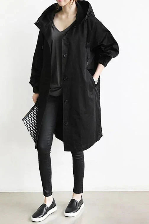 Sabrina | Übergangsjacke mit wasserabweisendem Material und großzügiger Passform für Damen