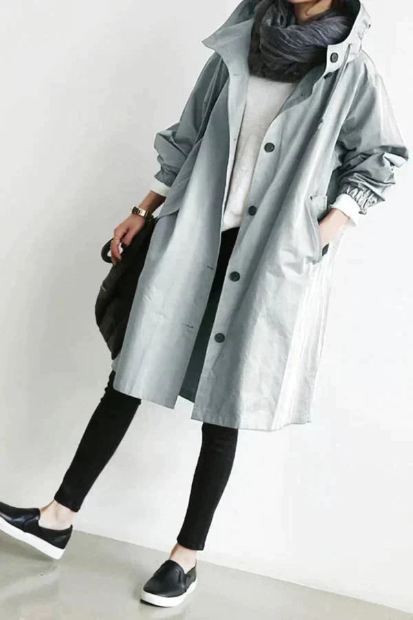 Sabrina | Übergangsjacke mit wasserabweisendem Material und großzügiger Passform für Damen